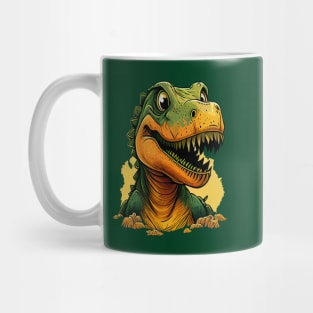 Tyrannosaurus Rex Dinosaur Head Mug